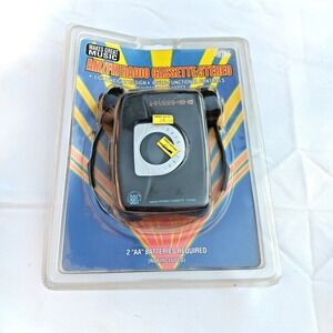 Vintage Betta‎ Portable Cassette Player Radio Tested Works DC Outlet Batteries